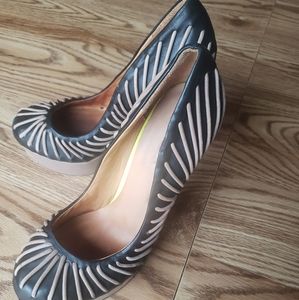 L.A.M.B. Platform Stilleto Pumps